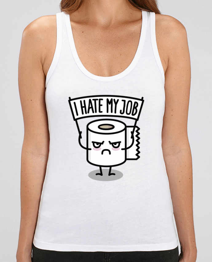 Camiseta de Tirantes  Mujer Stella Dreamer I hate my job Par LaundryFactory