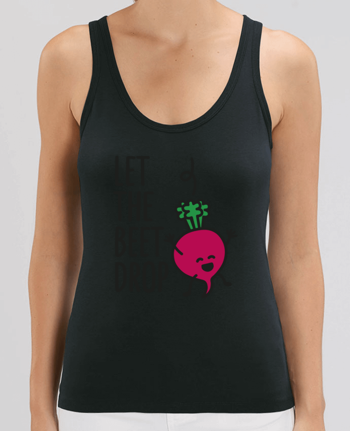 Camiseta de Tirantes  Mujer Stella Dreamer Let the beet drop Par LaundryFactory