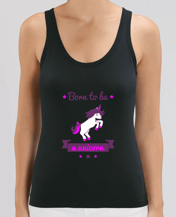 Women Tank Top Stella Dreamer Born to be a unicorn Par Benichan