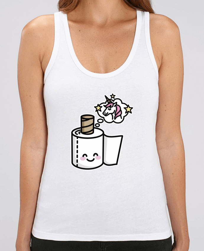 Camiseta de Tirantes  Mujer Stella Dreamer Unicorn Toilet Paper Par LaundryFactory