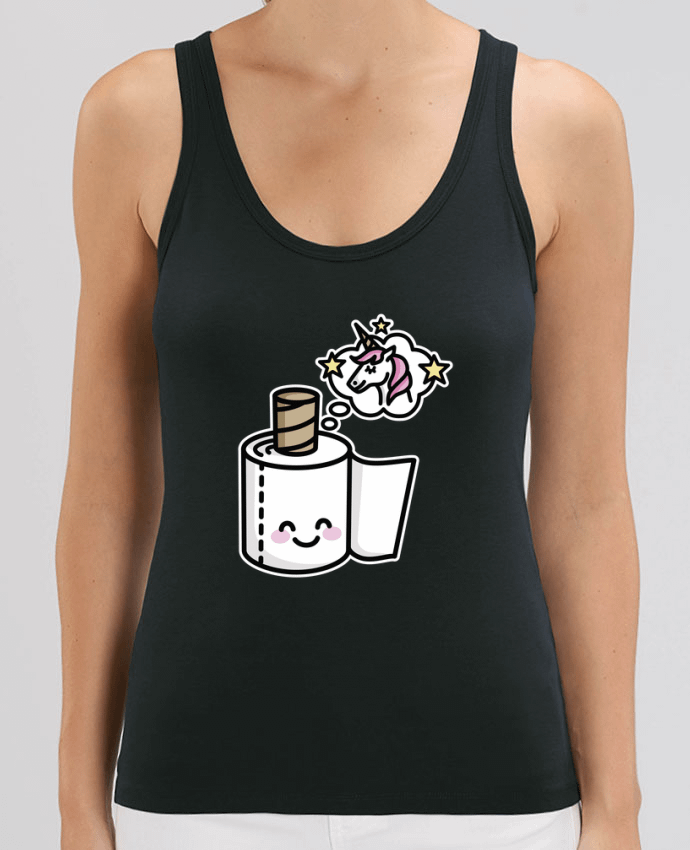 Camiseta de Tirantes  Mujer Stella Dreamer BEAUTIFUL UNICORN TOILET PAPER Par LaundryFactory