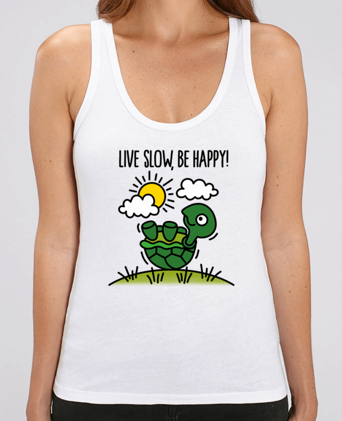 Débardeur LIVE SLOW BE HAPPY Par LaundryFactory