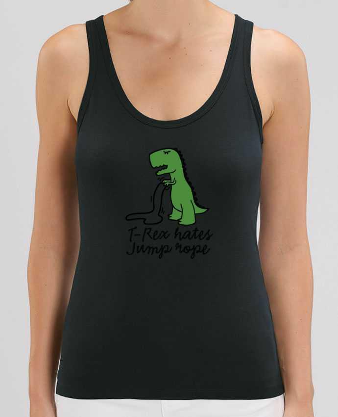 Camiseta de Tirantes  Mujer Stella Dreamer TREX HATES JUMP ROPE Par LaundryFactory