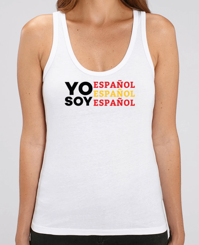 Camiseta de Tirantes  Mujer Stella Dreamer Yo soy español español español Par tunetoo