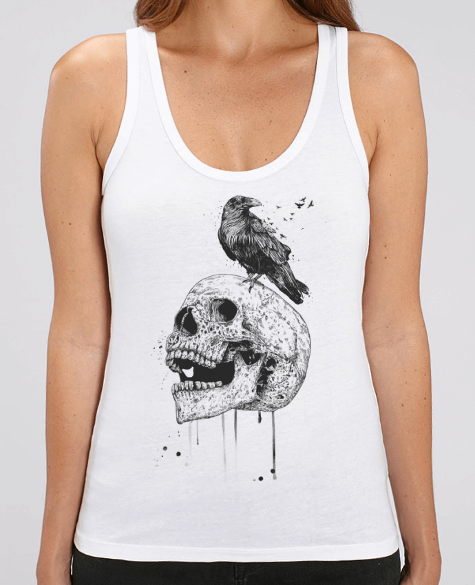 Camiseta de Tirantes  Mujer Stella Dreamer New skull (bw) Par Balàzs Solti