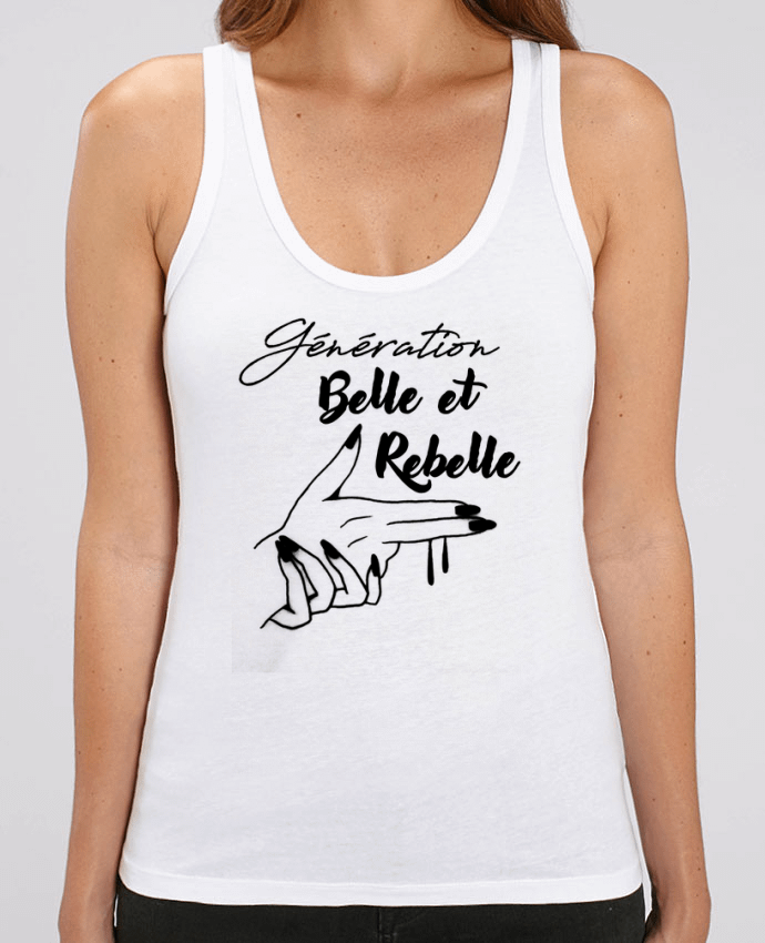 Camiseta de Tirantes  Mujer Stella Dreamer génération belle et rebelle Par DesignMe