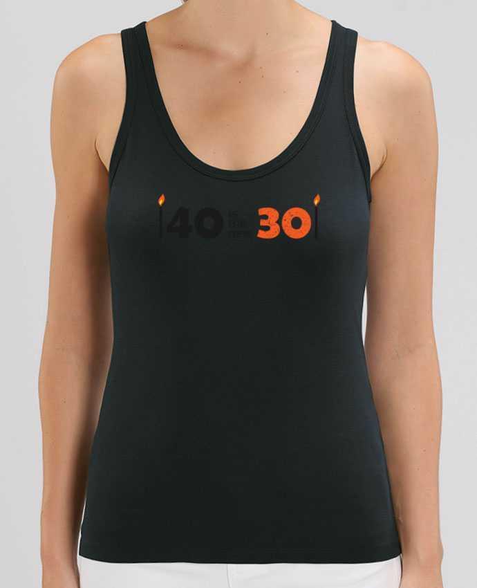 Camiseta de Tirantes  Mujer Stella Dreamer 40 is the new 30 Par tunetoo