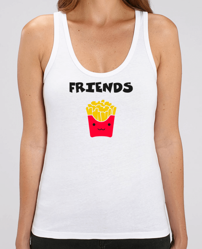 Women Tank Top Stella Dreamer BEST FRIENDS FRIES Par tunetoo