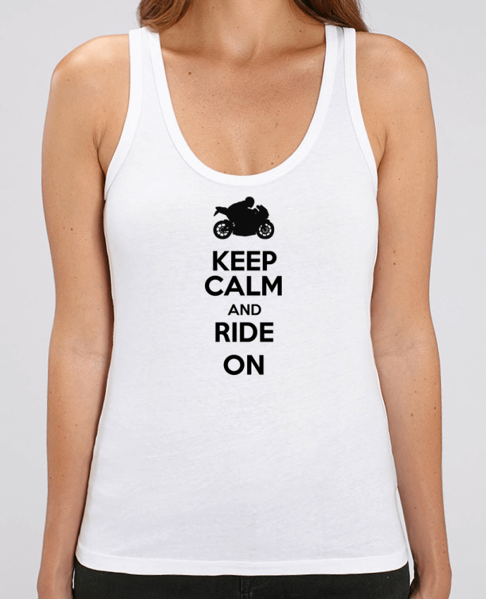 Women Tank Top Stella Dreamer Keep calm Moto Par Original t-shirt