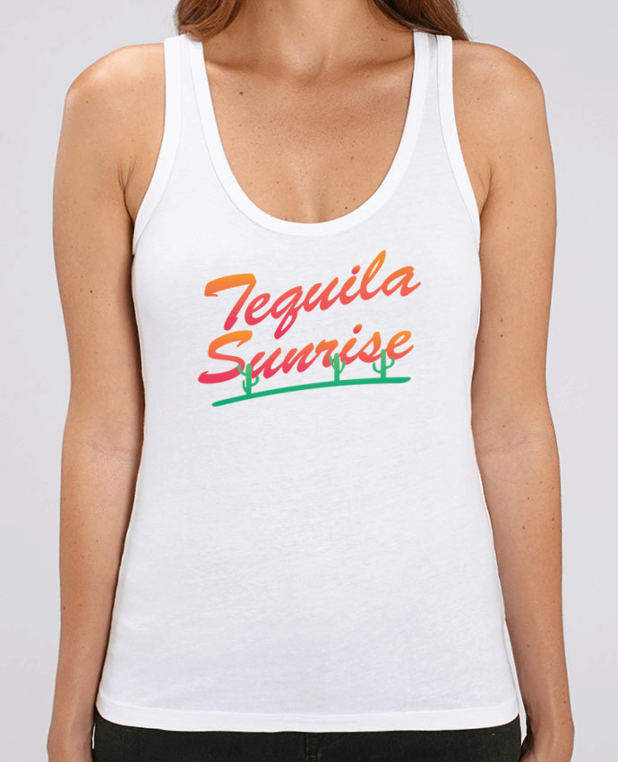 Camiseta de Tirantes  Mujer Stella Dreamer Tequila Sunrise Par tunetoo