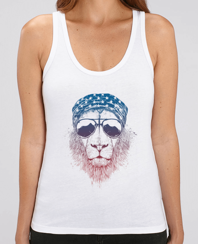 Camiseta de Tirantes  Mujer Stella Dreamer Wild lion Par Balàzs Solti