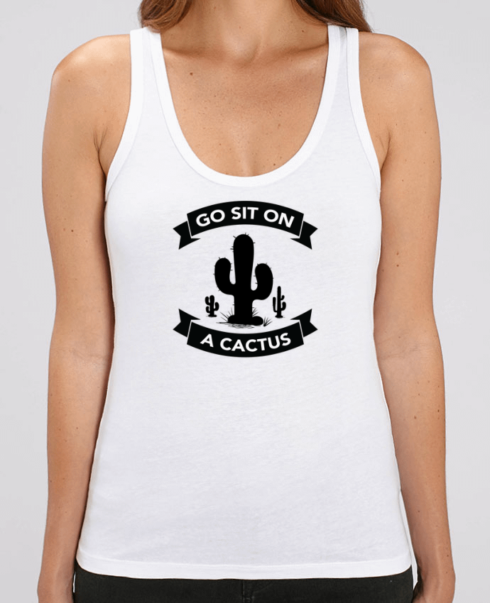 Camiseta de Tirantes  Mujer Stella Dreamer Go sit on a cactus Par justsayin