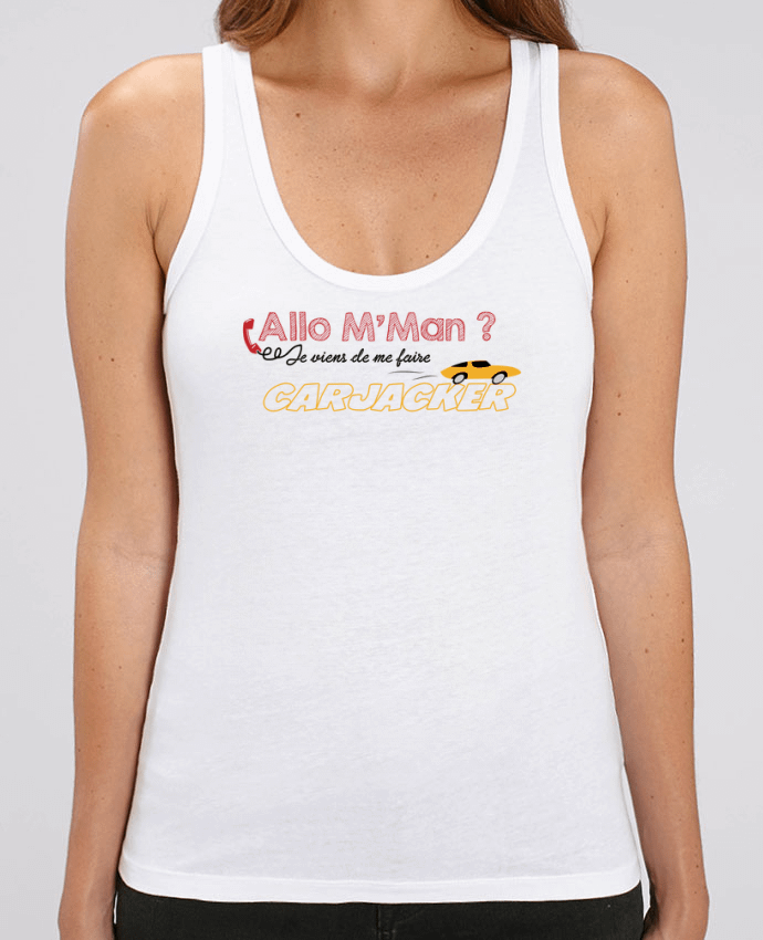 Camiseta de Tirantes  Mujer Stella Dreamer Carjacker l'auto Citations Dikkenek Par tunetoo