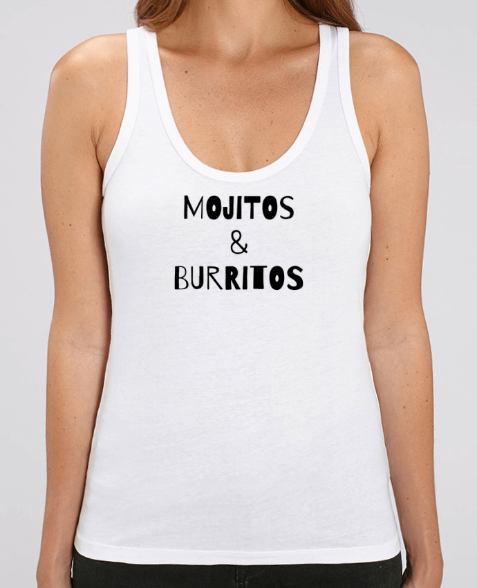 Camiseta de Tirantes  Mujer Stella Dreamer Mojitos & Burritos Par tunetoo