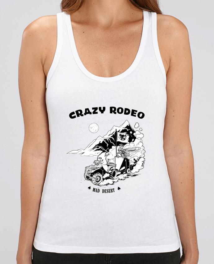 Camiseta de Tirantes  Mujer Stella Dreamer Crazy rodéo Par Tomi Ax - tomiax.fr