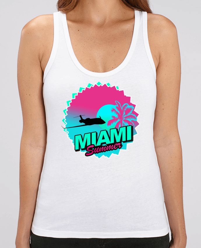Camiseta de Tirantes  Mujer Stella Dreamer Miami summer Par Revealyou