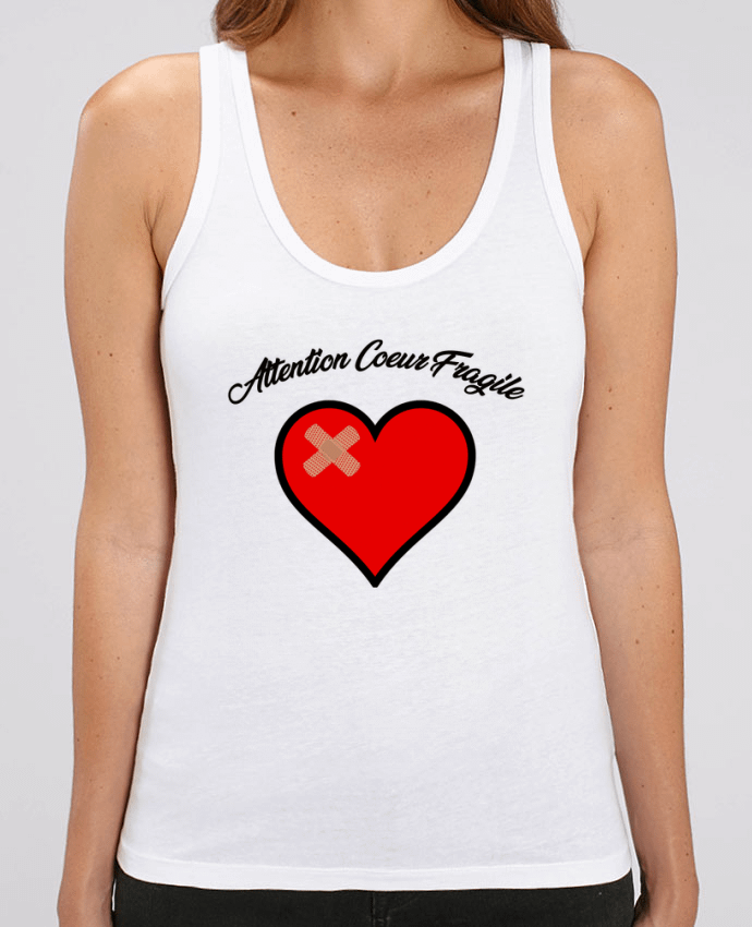 Camiseta de Tirantes  Mujer Stella Dreamer Coeur Fragile Par funky-dude
