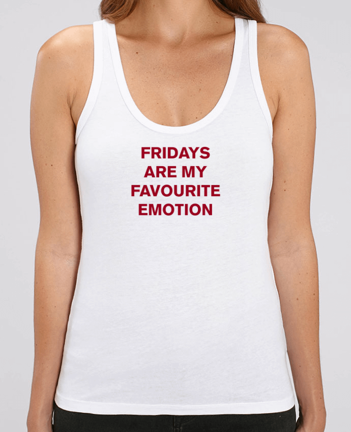 Camiseta de Tirantes  Mujer Stella Dreamer Fridays are my favourite emotion Par tunetoo