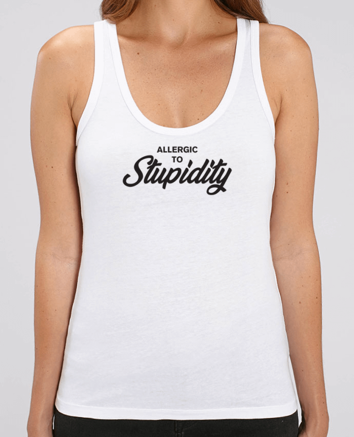 Women Tank Top Stella Dreamer Allergic to stupidity Par tunetoo