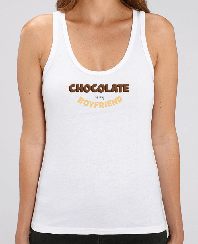 Camiseta de Tirantes  Mujer Stella Dreamer Chocolate boyfriend Par tunetoo