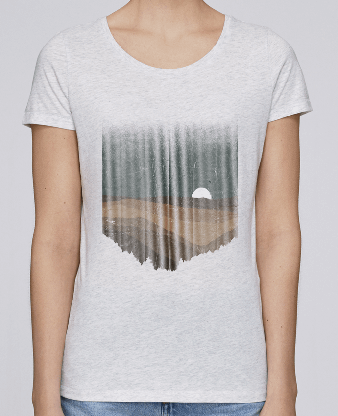 T-shirt Women Stella Loves Moonrise Sepia by Florent Bodart
