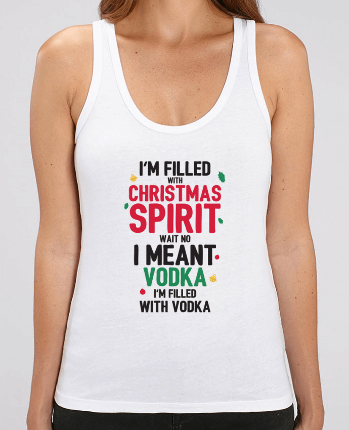 Camiseta de Tirantes  Mujer Stella Dreamer Christmas - Filled with vodka Par tunetoo