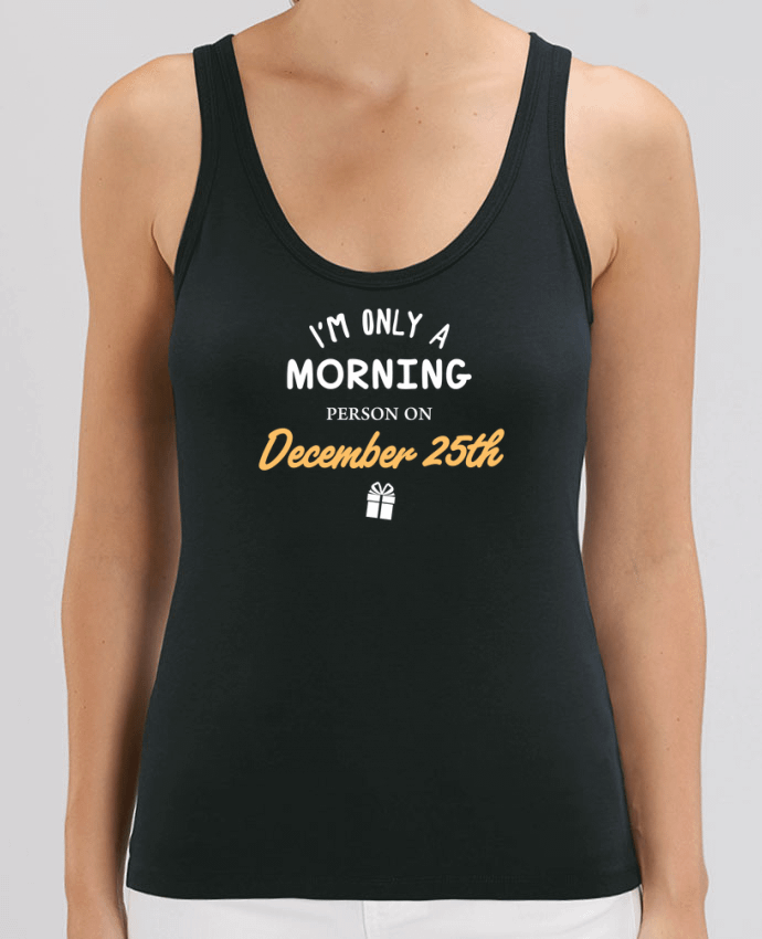 Camiseta de Tirantes  Mujer Stella Dreamer Christmas - Morning person on December 25th Par tunetoo