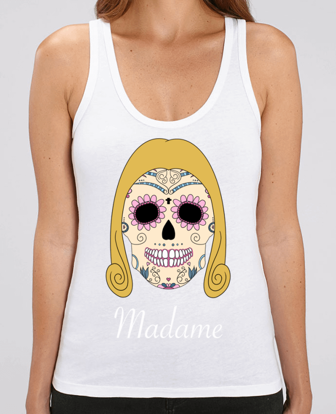 Camiseta de Tirantes  Mujer Stella Dreamer Calavera Madame Par Mx ARTificiel