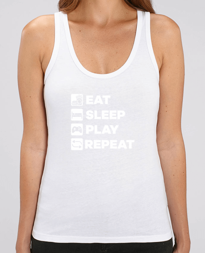 Camiseta de Tirantes  Mujer Stella Dreamer Eat Sleep Play Replay Par tunetoo