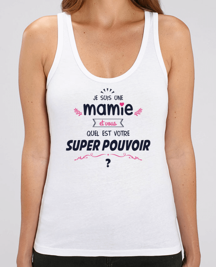 Camiseta de Tirantes  Mujer Stella Dreamer Mamie et vous, quel est votre super-pouvoir ? Par tunetoo