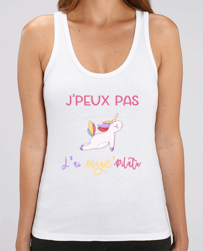 Camiseta de Tirantes  Mujer Stella Dreamer J'peux pas j'ai magic' Pilate Par A.L.I.