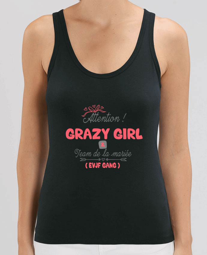 Camiseta de Tirantes  Mujer Stella Dreamer Attention crazy girl ! Par 