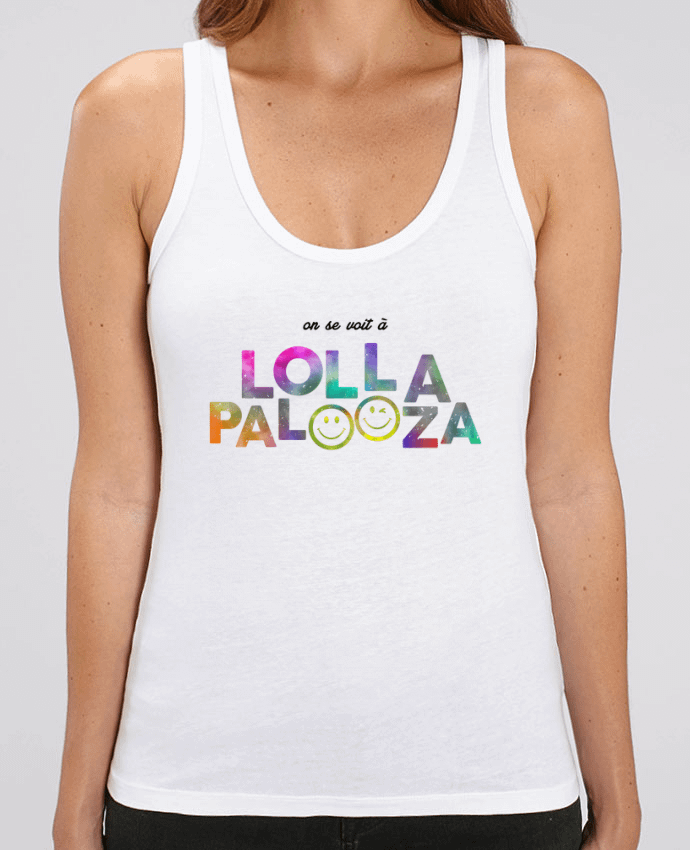 Camiseta de Tirantes  Mujer Stella Dreamer On se voit à Lollapalooza Par tunetoo