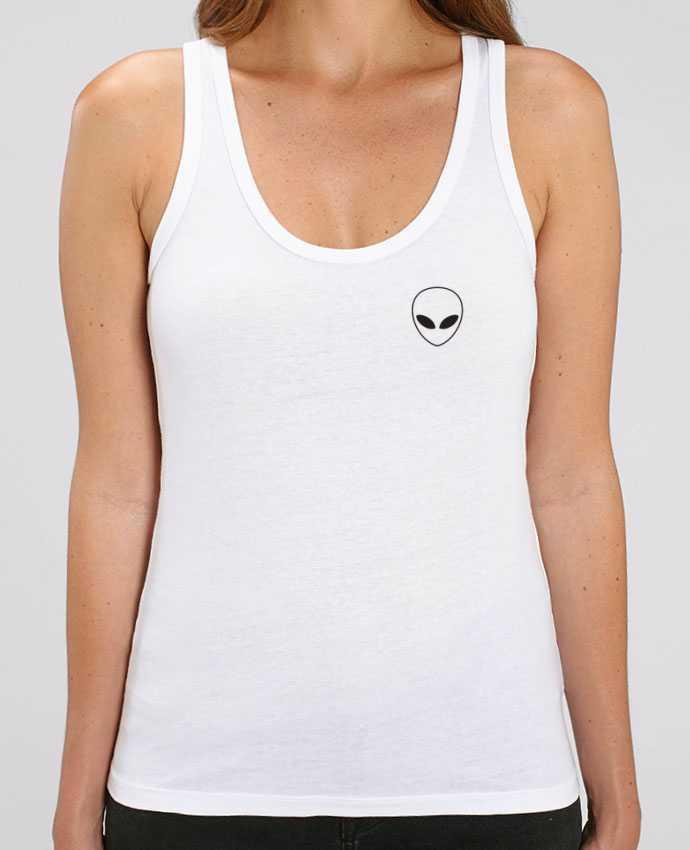 Camiseta de Tirantes  Mujer Stella Dreamer Alien and Planet Par tunetoo