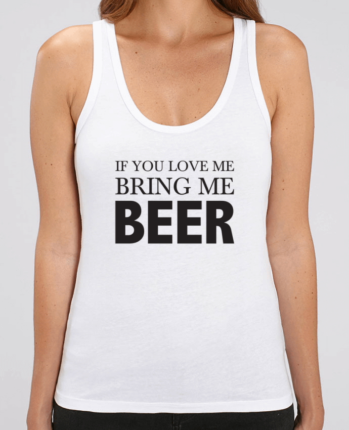 Camiseta de Tirantes  Mujer Stella Dreamer Bring me beer Par tunetoo