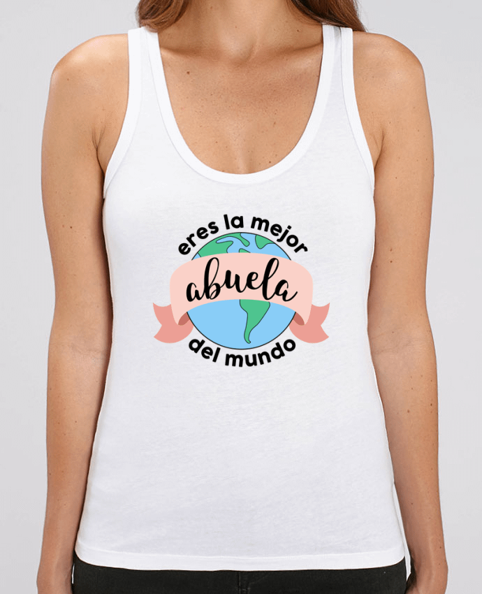 Camiseta de Tirantes  Mujer Stella Dreamer Eres la mejor abuela del mundo Par tunetoo