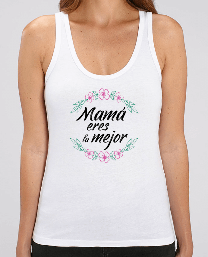 Camiseta de Tirantes  Mujer Stella Dreamer Mama eres la mejor Par tunetoo