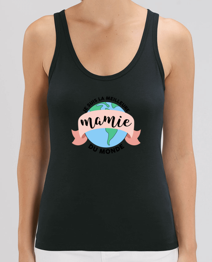 Women Tank Top Stella Dreamer Je suis la meilleure mamie du monde Par tunetoo