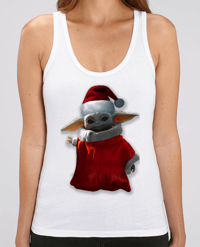 Camiseta de Tirantes  Mujer Stella Dreamer Baby Yoda lutin de Noël Par Kaarto