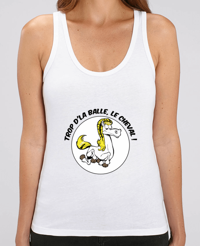 Women Tank Top Stella Dreamer Trop d'la balle, le cheval Par Tomi Ax - tomiax.fr