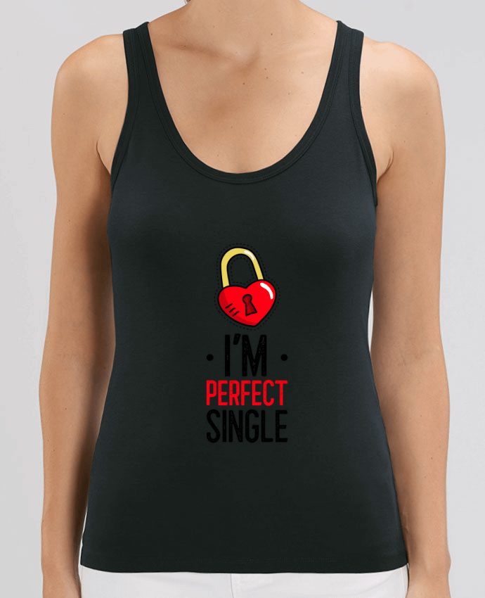 Camiseta de Tirantes  Mujer Stella Dreamer I'am Perfect Single Par Sweet Birthday