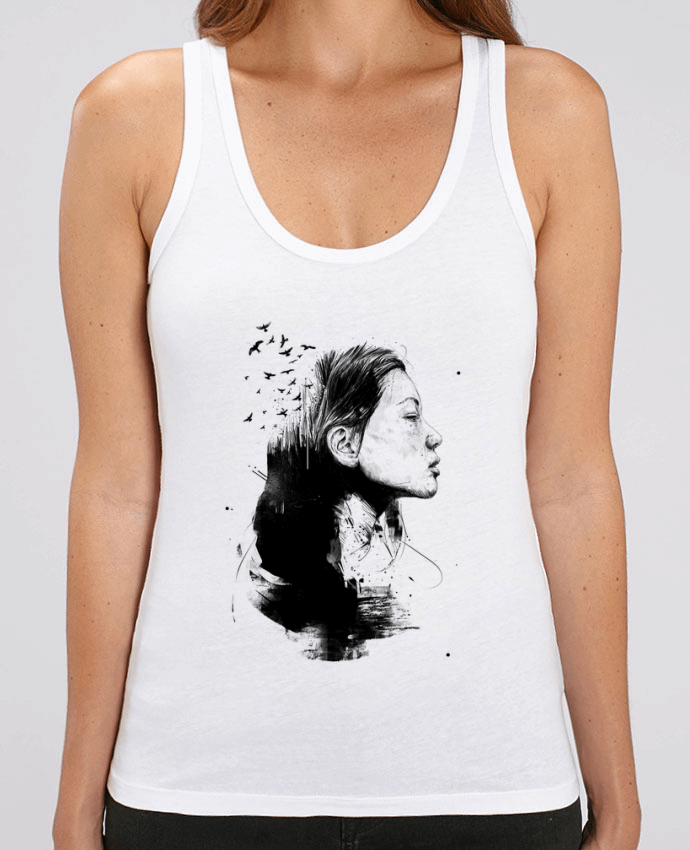 Camiseta de Tirantes  Mujer Stella Dreamer Open your mind (bw) Par Balàzs Solti