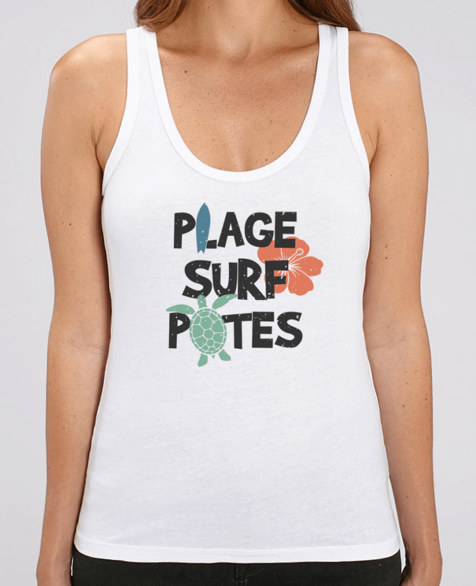 Camiseta de Tirantes  Mujer Stella Dreamer Plage Surf Potes Par tunetoo
