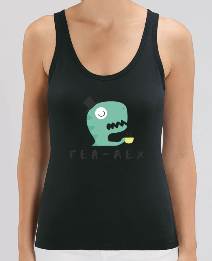 Camiseta de Tirantes  Mujer Stella Dreamer brodé Tea-rex Par tunetoo