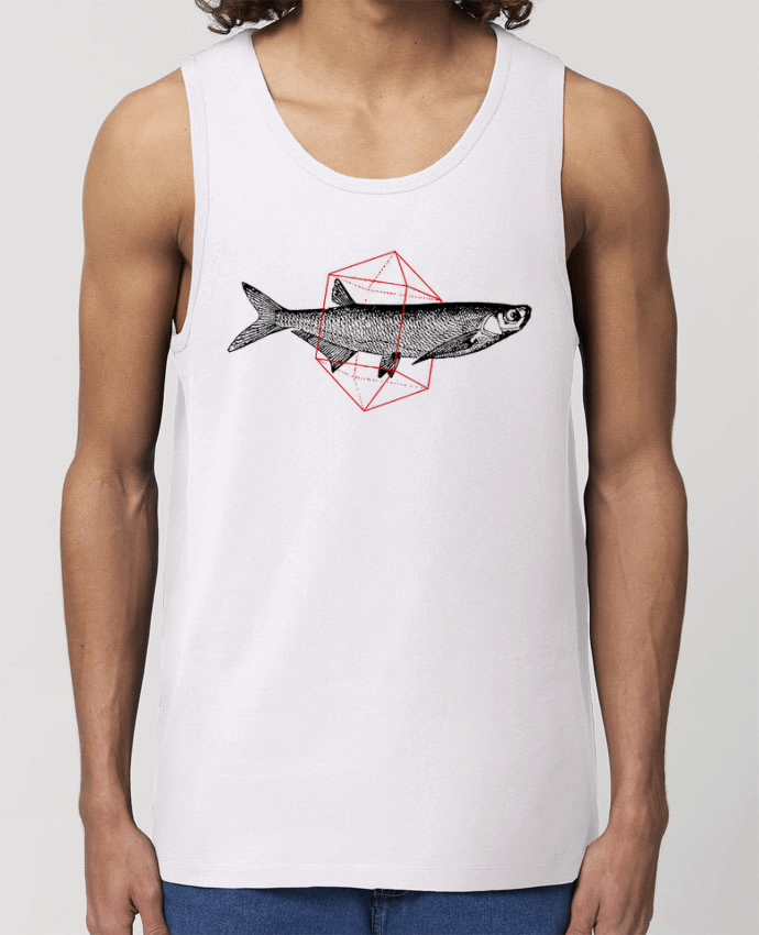 Men\'s tank top Stanley Specter Fish in geometrics Par Florent Bodart