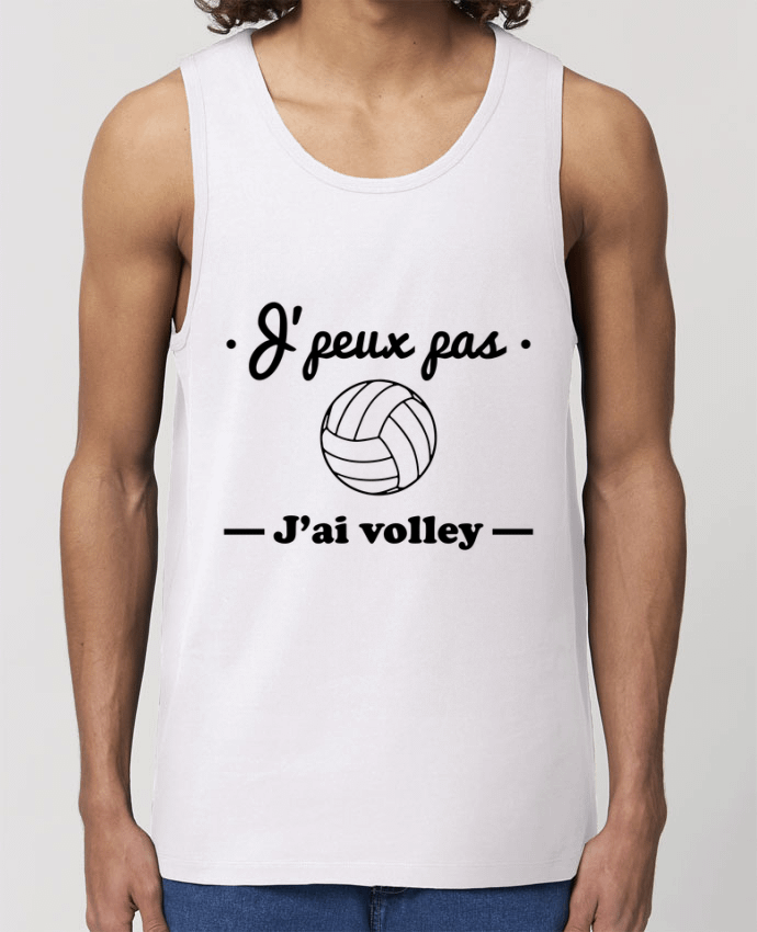camiseta sin mangas pora él Stanley Specter J'peux pas j'ai volley , volleyball, volley-ball Par Benichan