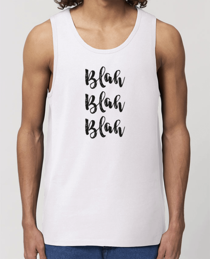 Men\'s tank top Stanley Specter Blah Blah Blah ! Par tunetoo