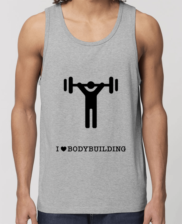 camiseta sin mangas pora él Stanley Specter I love bodybuilding Par will