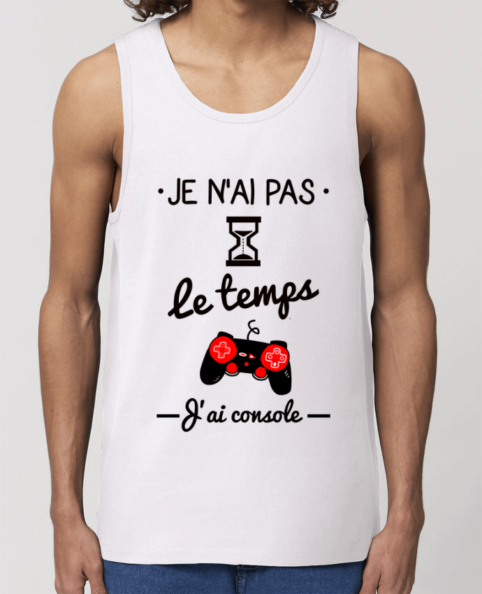 Débardeur Homme Pas le temps, j'ai console, tee shirt geek,gamer Par Benichan