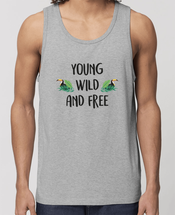 camiseta sin mangas pora él Stanley Specter Young, Wild and Free Par IDÉ'IN
